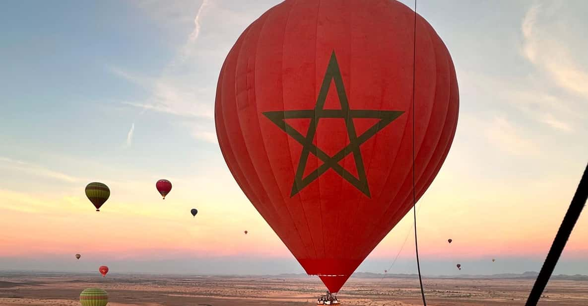 Marrakech : Vol en montgolfière de 40 minutes tôt le matin